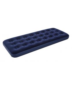 Bestway Materassino Floccato Singolo - Blu - 185x76x22 cm
