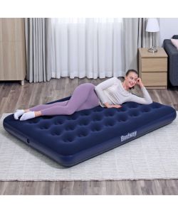 Bestway Materasso Gonfiabile da Campeggio - Blu Marino - 191x137 cm