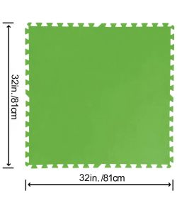 Bestway Tappetino Base per Piscina - Verde - 78x78 cm