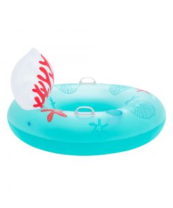 Bestway Poltrona Ciambella Fashion Corallo 107x113 cm Gonfiabile per Bambini