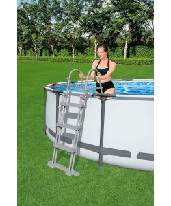Scaletta di sicurezza per piscine 107 cm Bestway