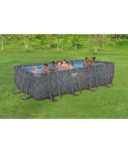 Bestway Piscina fuori terra APX 365 549x274x132 cm Grigio Scuro
