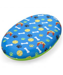 Bestway Materassino per cani blu 156x112 cm con rivestimento sfoderabile