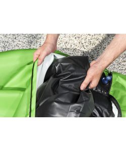 Bestway Materassino per cani blu 156x112 cm con rivestimento sfoderabile