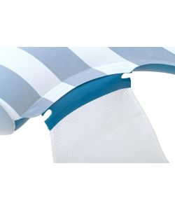Bestway Sedia Gonfiabile da mare Comfort Plush 119x67,5 cm - Morbida e Resistente