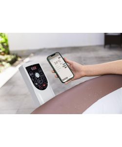 Bestway Minipiscina idromassaggio gonfiabile Lay-Z-Spa Hawaii 196x71 cm Terracotta