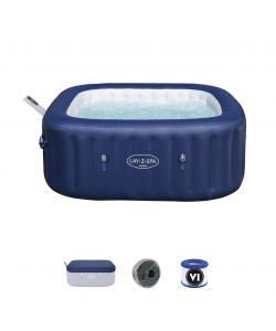 Bestway Minipiscina idromassaggio gonfiabile Blu 180x180x71 cm per 6 persone