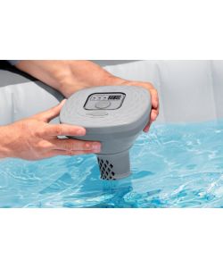 Bestway Cloratore Idrogenico Sale 0,5 g/h Grigio per Piscine