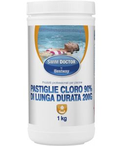 Cloro a lunga durata 90% 5 pastiglie da 200 g Bestway