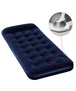 Bestway Materasso Gonfiabile Floccato con Pompa 185x76x28cm