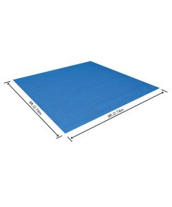 Bestway Telo di Protezione Piscina Flowclear - Blu - 274x274 cm