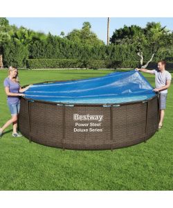 Telo piscine termico tondo 356 cm bestway