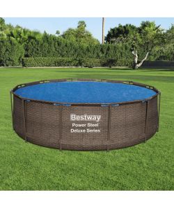 Telo piscine termico tondo 356 cm bestway
