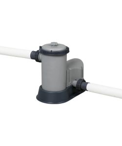 Bestway Piscina Fuori Terra Rotonda 549x122 cm Grigio con Pompa Filtro
