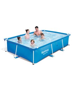 Piscina rettangolare Steel Pro