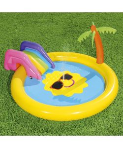 Bestway Piscina Gonfiabile Sunnyland Multicolore 237x201 cm 225L