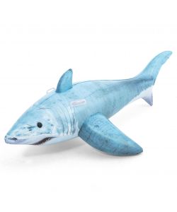 Bestway Cavalcabile Squalo 3D Gonfiabile 183x102 cm per Bambini 3+ Anni