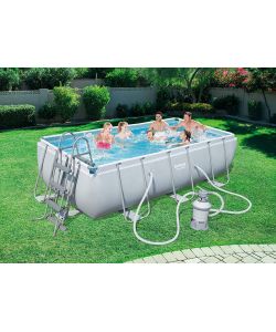 Piscina rettangolare Power Steel 4x2