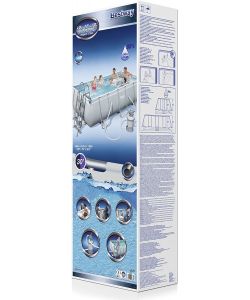 Piscina rettangolare Power Steel 4x2