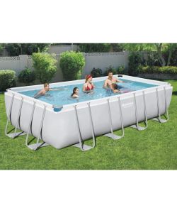 Bestway Power Steel Set Piscina Rettangolare 549x274x122 cm