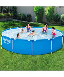 Bestway Set Piscina con Telaio Steel Pro 366x76 cm