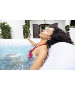 Bestway Piscina Spa Gonfiabile Lay-Z-Spa Cancun - Grigio - 180x66 cm