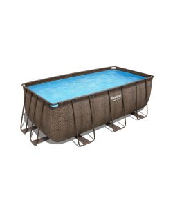 Piscina Power Steel Rattan