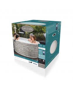 Bestway Idromassaggio gonfiabile Vancouver 155x60 cm grigio per 5 persone