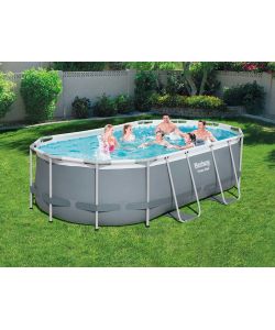 Bestway Piscina Fuoriterra Power Steel - Ovale - 427x250x100cm