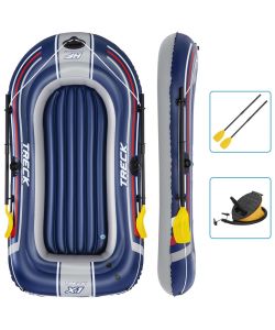 Bestway Gommone Gonfiabile Hydro-Force con Pompa e Remi Blu