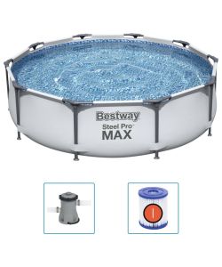 Bestway Set Piscina Steel Pro MAX 305x76 cm