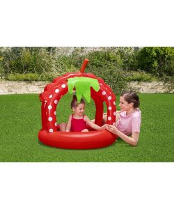 Bestway Piscina per Bambini Very Berry 91 cm Multicolore con Parasole