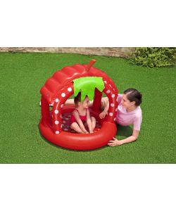 Bestway Piscina per Bambini Very Berry 91 cm Multicolore con Parasole