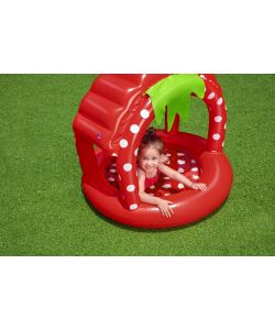 Bestway Piscina per Bambini Very Berry 91 cm Multicolore con Parasole