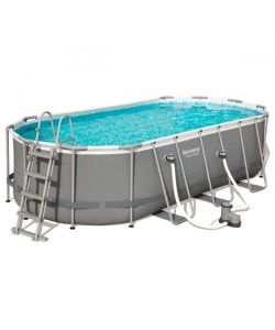Piscina Steel Ovale Filtro 3F 610X366 H 122 Bestway