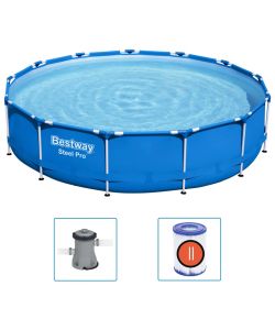  Bestway Steel Pro Telaio Piscina 396x84 cm