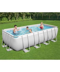 Bestway Power Steel Set Piscina Rettangolare 488x244x122 cm