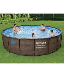 Bestway Set Piscina Power Steel 488x122 cm
