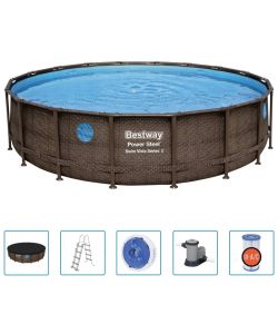 Bestway Set Piscina Power Steel 549x122 cm