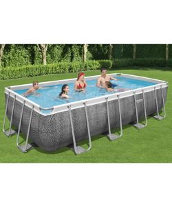 Bestway Power Steel Set Piscina Rettangolare 549x274x122 cm