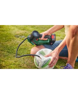 Bosch Mini Compressore 18V Universalpump con Manometro e Accessori - 150 PSI