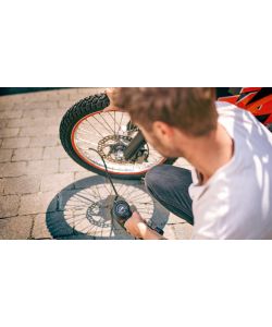 Bosch Mini Compressore 18V Universalpump con Manometro e Accessori - 150 PSI