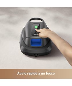 Mova Robot Pulitore per Piscina Diver R10 Nero senza Filo 5700 LPH 120 min