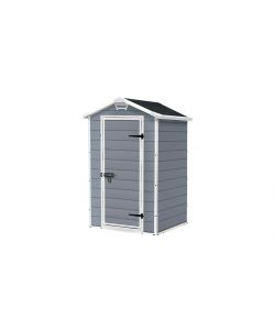 Keter Casetta da Giardino Manor - Grigio - 128x94x196 cm
