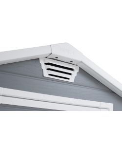 Keter Casetta da Giardino Manor - Grigio - 128x94x196 cm
