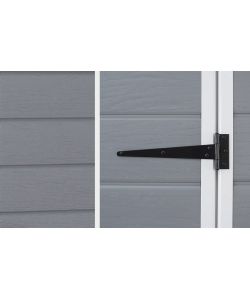 Keter Casetta da Giardino Manor - Grigio - 128x94x196 cm