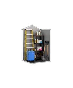 Keter Casetta da Giardino Manor - Grigio - 128x94x196 cm