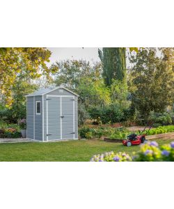 Keter Casetta da Giardino Manor - Grigio - 185x152 cm
