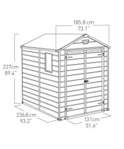 Keter Casetta da Giardino MANOR 6x8