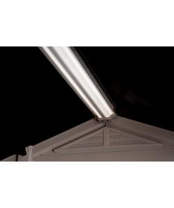 Keter Casetta da Giardino Factor Beige 129,5x188,5 cm con Pavimento